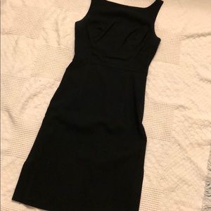 Express black sheath dress